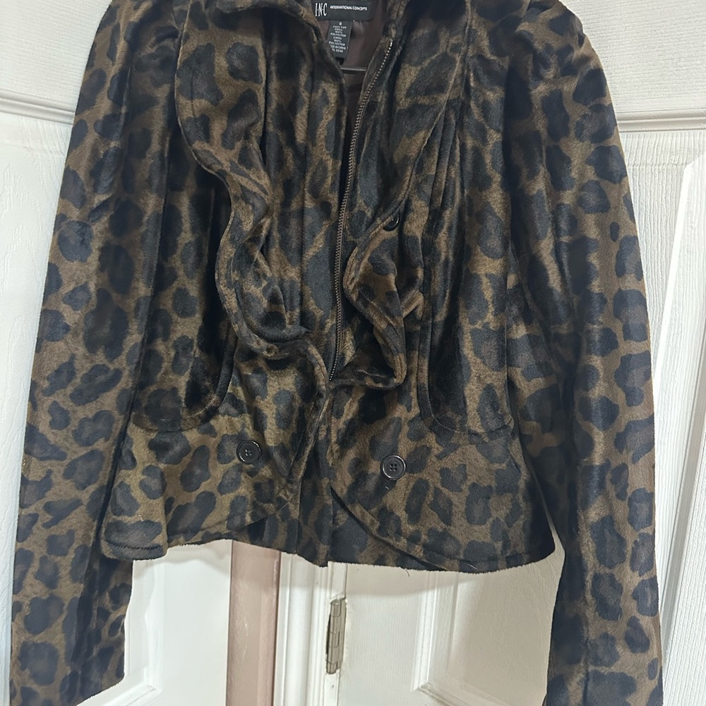 Leopard Print Women's Jacket